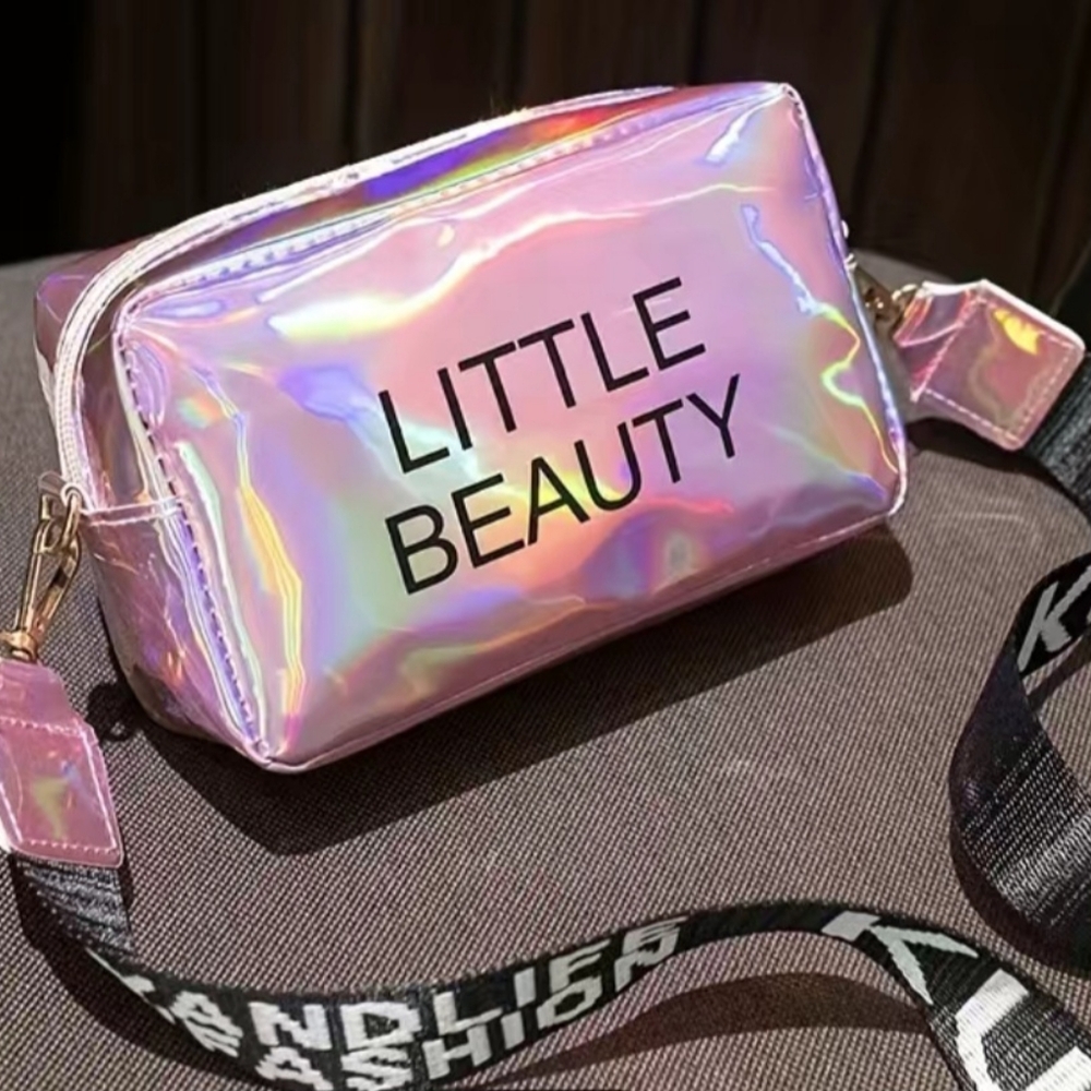 Pink Little Beauty Minibag with removal shoulder strap